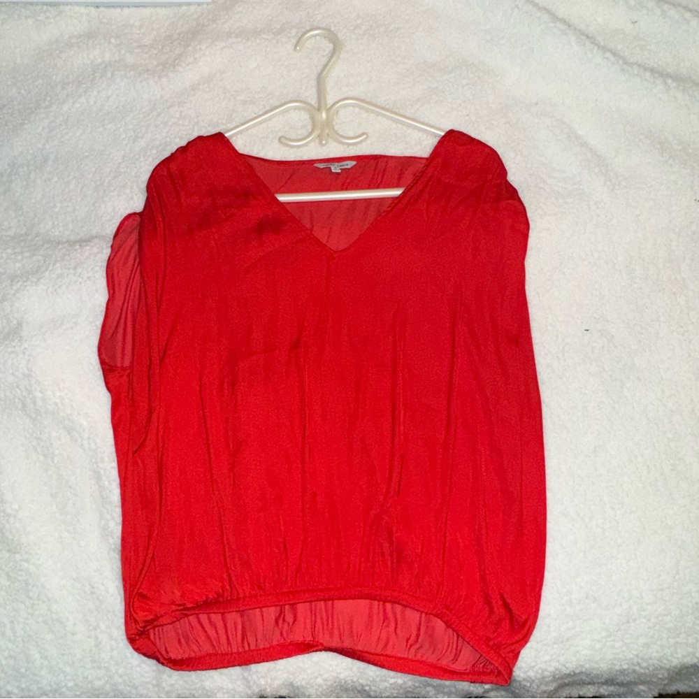 Naked Zebra Scarlet V-Neck Top